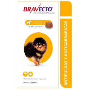 BRAVECTO PERROS DE 2KG A 4.5KG