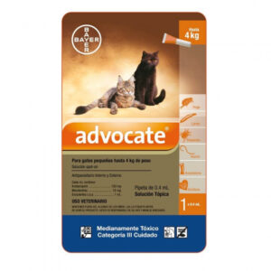 ADVOCATE GATOS HASTA 4KG