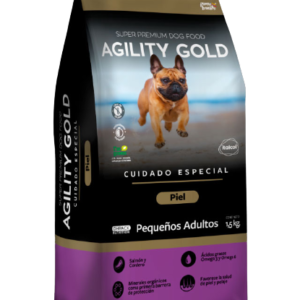 AGILITY GOLD PEQUEÑOS ADULTOS PIEL 8 KG