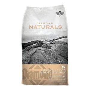 DIAMOND NATURALS LIGHT PERRO CORDERO Y ARROZ 15 LB