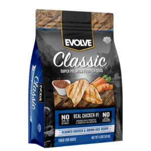 EVOLVE DOG CLASICO POLLO 15LB -6.8KG