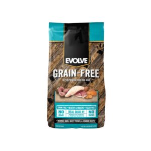 EVOLVE DOG GRAIN FREE PATO 11LB – 4.98 KG