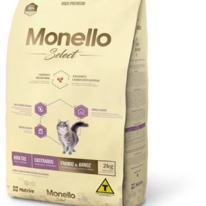 MONELLO SELECT CASTRADOS POLLO Y ARROZ 7 KG