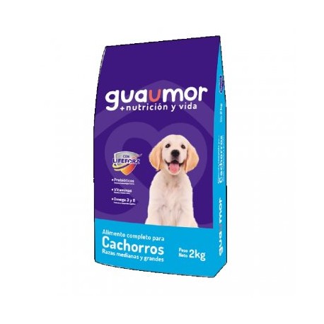 GUAUMOR CACHORRO RAZAS MEDIANAS Y GRANDES 25KG