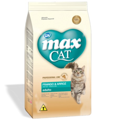 MAX CAT PROFESSIONAL LINE POLLO Y ARROZ 3 KG