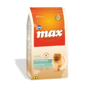 MAX PERFORMANCE ADULTOS RAZAS PEQUEÑAS POLLO & ARROZ 8kg
