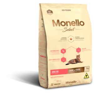 MONELLO SELECT ADULTO CARNE E HIGADO 7 KG