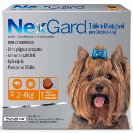 NEXGARD PERROS 2 - 4KG