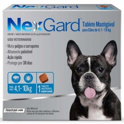 NEXGARD PERROS 4.1 – 10KG