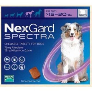 Ver más grande NEXGARD SPECTRA 15.1 – 30KG