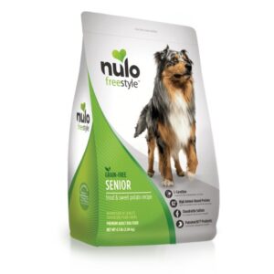 NULO DOG FS GRAIN FREE SENIOR TRUCHA 11LB – 4.98KG
