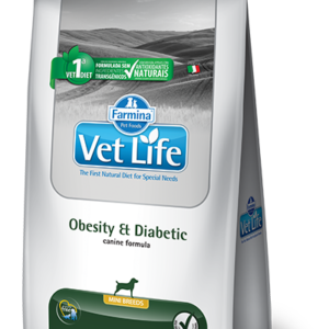 VET LIFE OBESIDAD y DIABETES PERRO RAZA PEQUEÑA 2 KG