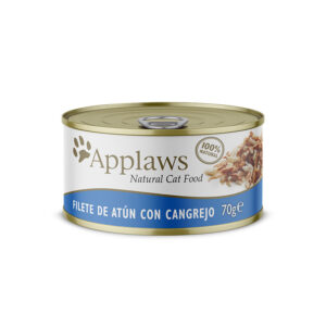 Applaws Filete de Atun con Cangrejo para Gatos lata x 70 g