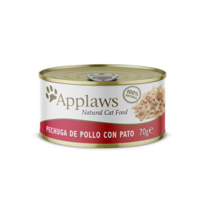 Applaws Pechuga de Pollo con Pato para Gatos lata x 70 gr
