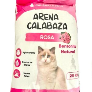 ARENA CALABAZA ROSA 25 KG