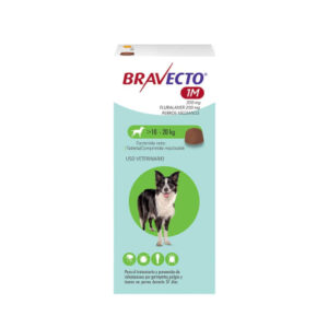 Bravecto 1M Antiparasitario Perros de 10 A 20 Kg Tableta 200 mg
